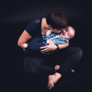 Photo de famille prise au studio des arts numériques