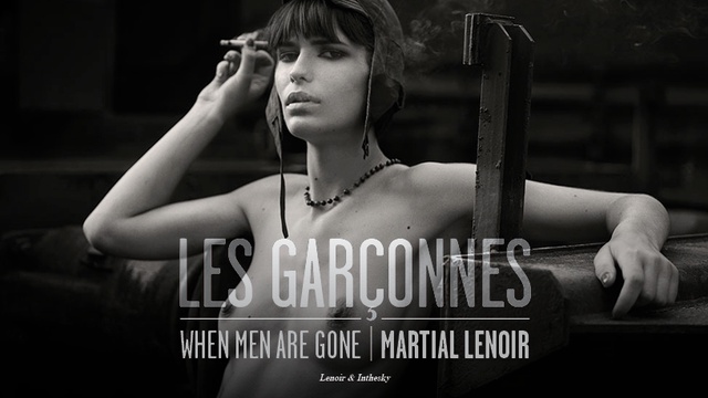 Série de photos "Les Garconnes" de Martial Lenoir