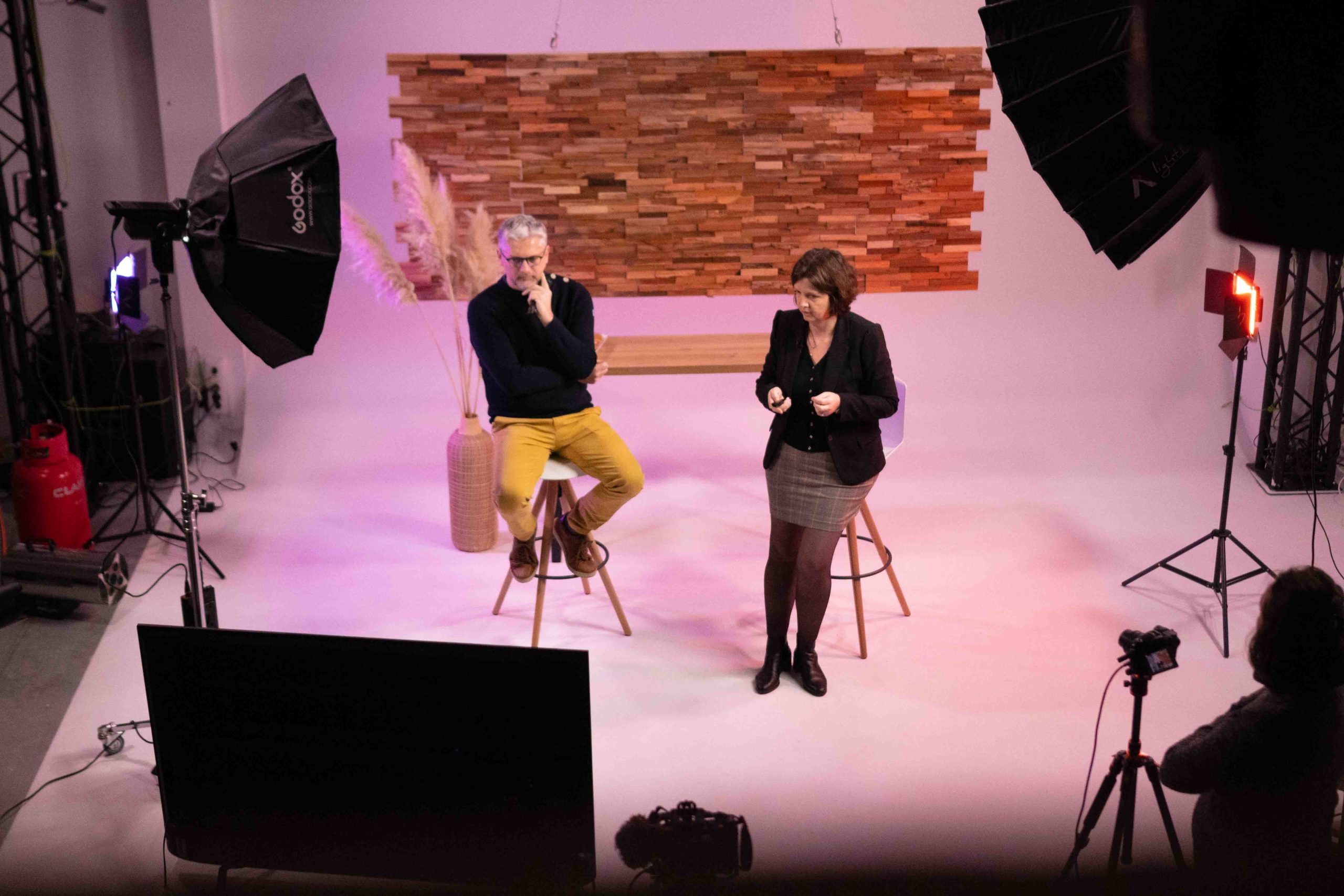 participants 2 Tournage fond vert Biis vidéo